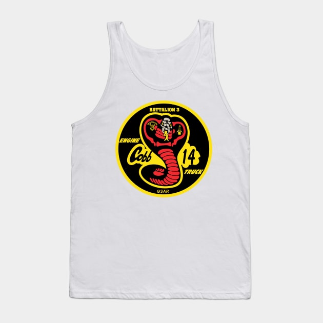 Cobb County Fire & Emergency Services Station 14 Tank Top by LostHose